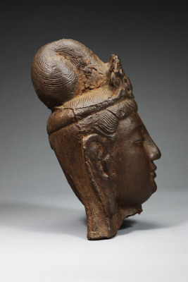 图片[3]-Iron Bodhisattva Head-China Archive